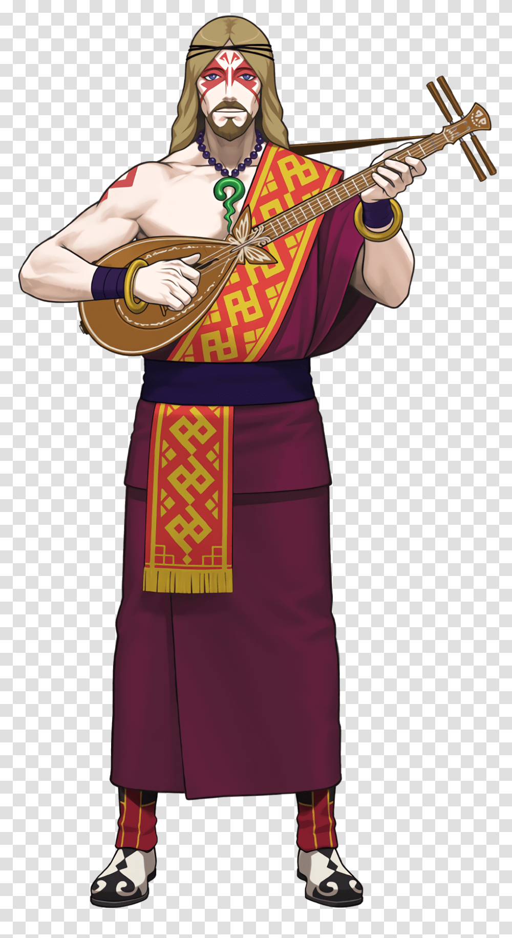 Ace Attorney Pees Lubn Andistan Dhin, Costume, Guitar, Leisure Activities, Musical Instrument Transparent Png