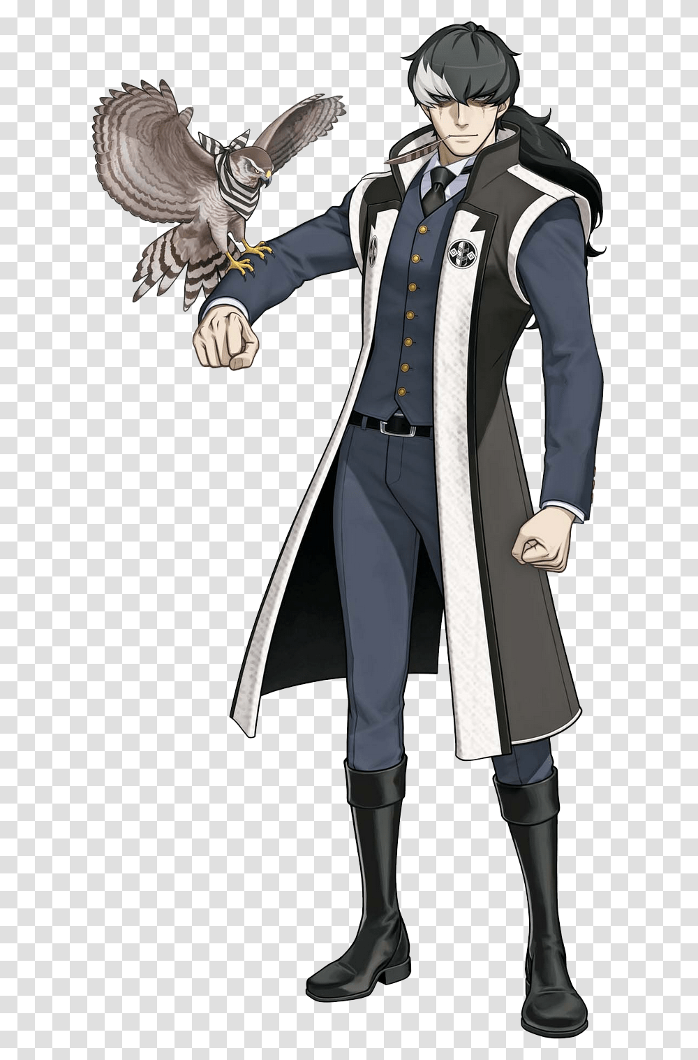 Ace Attorney Wiki Simon Blackquill, Costume, Person, Overcoat Transparent Png