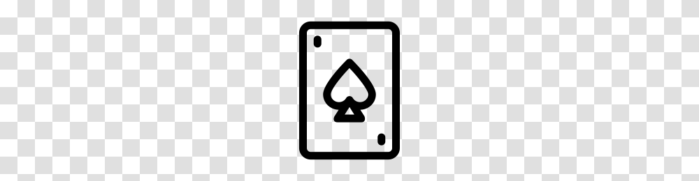 Ace Card Icons Noun Project, Gray, World Of Warcraft Transparent Png