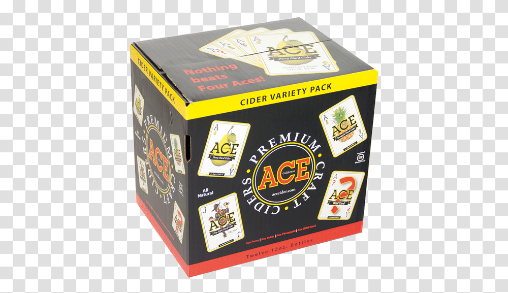 Ace Cider Variety Pack, Box, Label, Carton Transparent Png