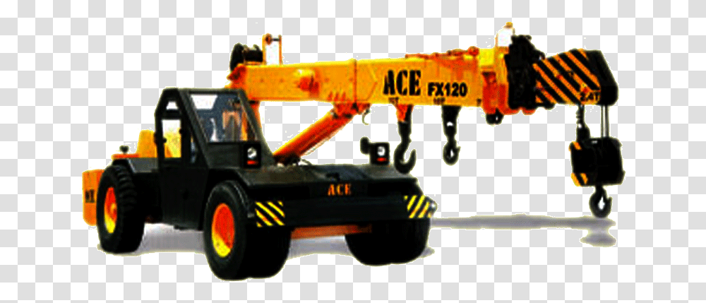 Ace Hydra Crane, Fire Truck, Vehicle, Transportation, Tow Truck Transparent Png