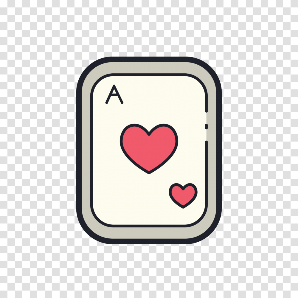 Ace Of Hearts Icon, Label, Alphabet Transparent Png