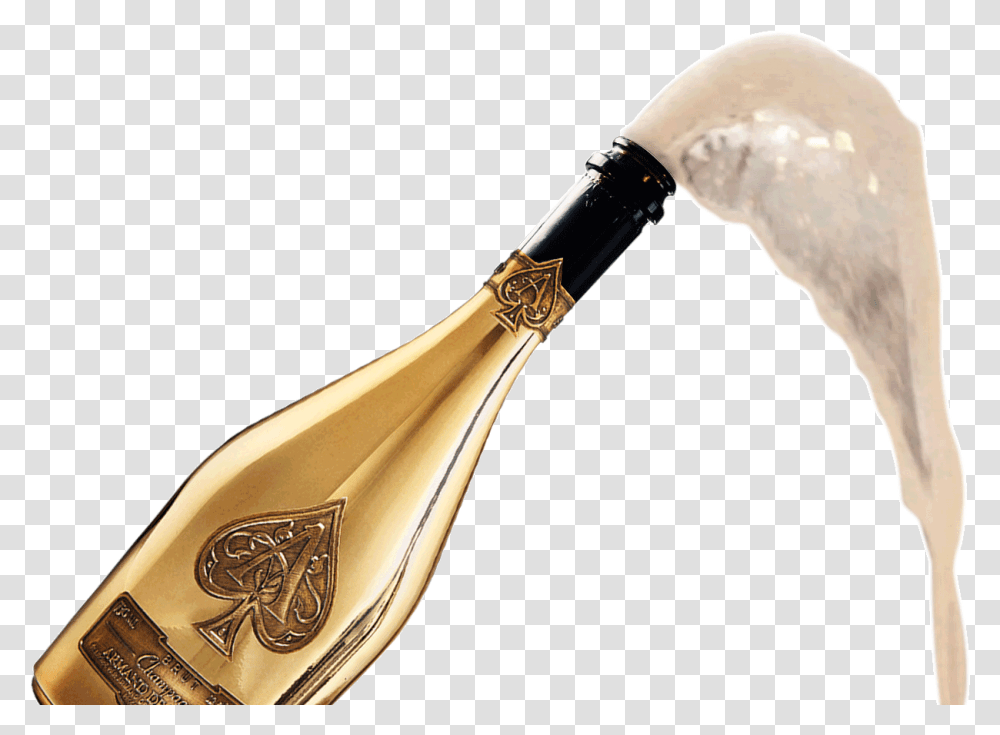 Ace Of Spades Bottle Popping, Cutlery Transparent Png