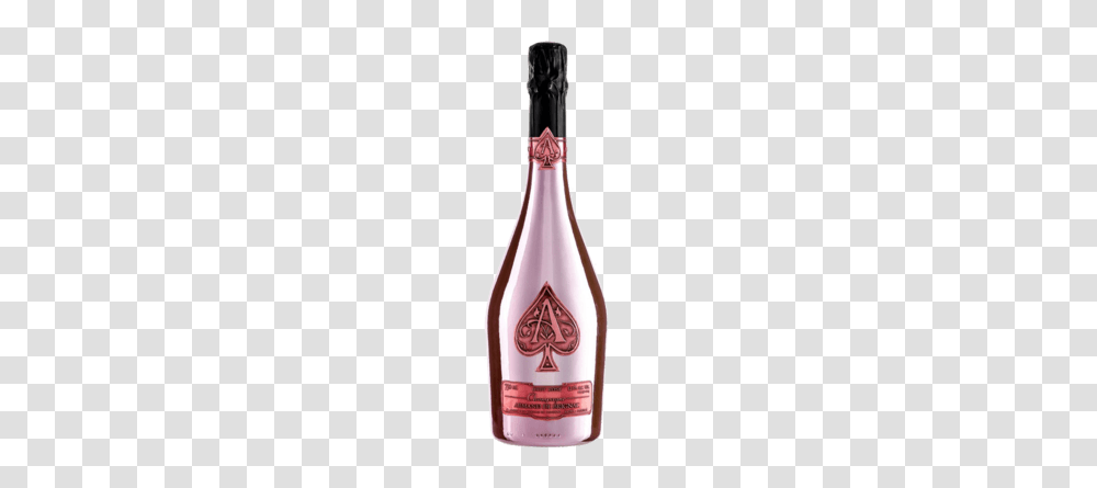 Ace Of Spades Champagne Armand De Brignac Rose Champagne, Alcohol, Beverage, Drink, Wine Transparent Png