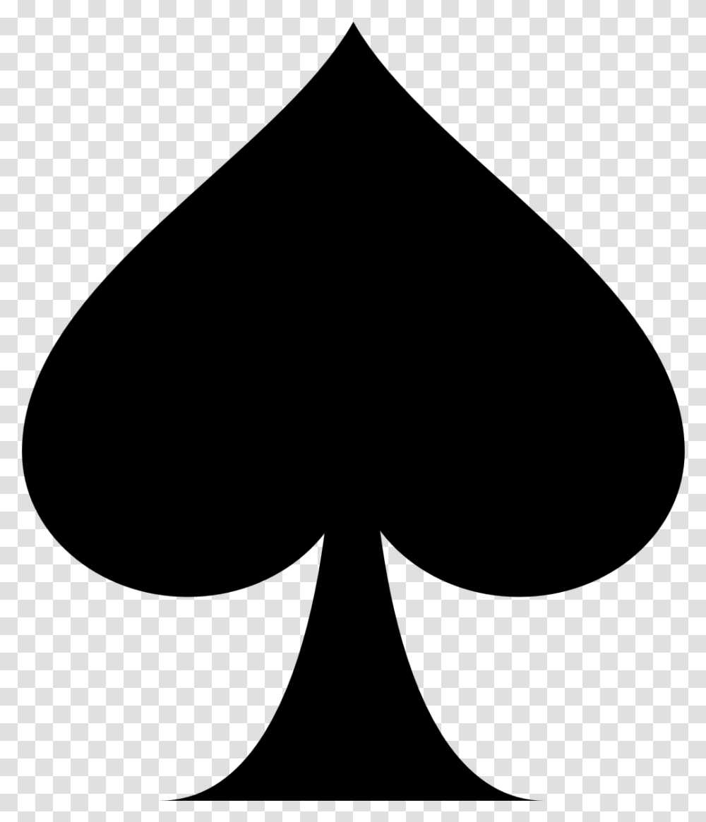 Ace Of Spades Clipart, Gray, World Of Warcraft Transparent Png