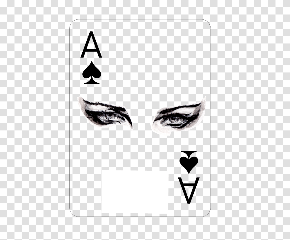Ace Of Spades Fashion Playing Cards, Head, Poster, Advertisement Transparent Png