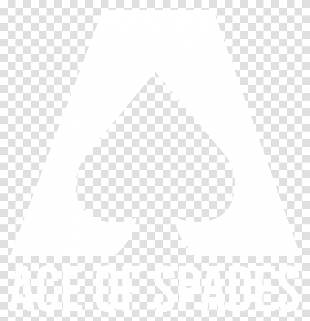 Ace Of Spades Graphic Design, Triangle, Stencil, Logo Transparent Png