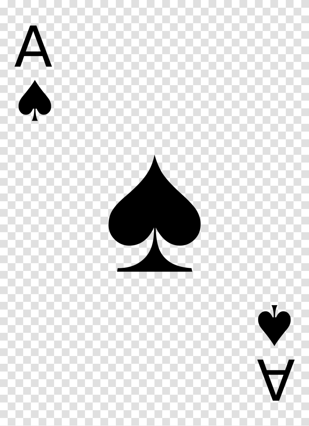 Ace Of Spades, Gray, World Of Warcraft Transparent Png