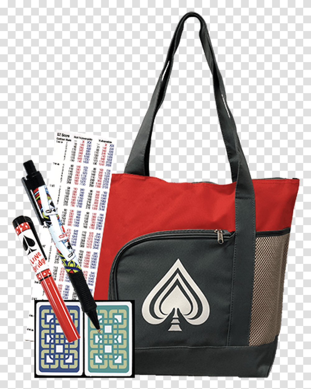 Ace Of Spades Tote Bag Bundle Shoulder Bag, Handbag, Accessories, Accessory, Purse Transparent Png