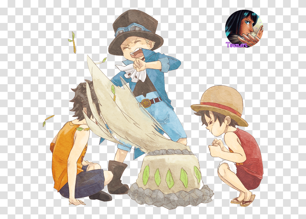Ace One Piece And Luffy Image One Piece Wanted, Hat, Person, Performer Transparent Png