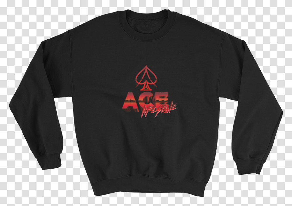 Ace Red Lightning Sweater, Clothing, Apparel, Sweatshirt, T-Shirt Transparent Png