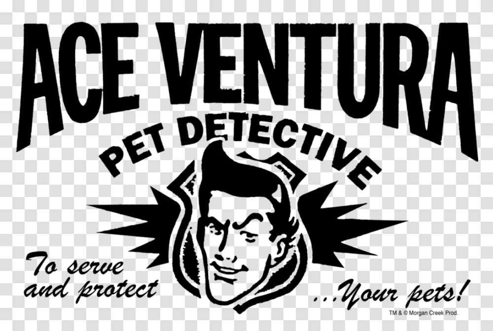 Ace Ventura Business Card Download Ace Ventura Pet Detective Card Print Out, Gray, World Of Warcraft Transparent Png