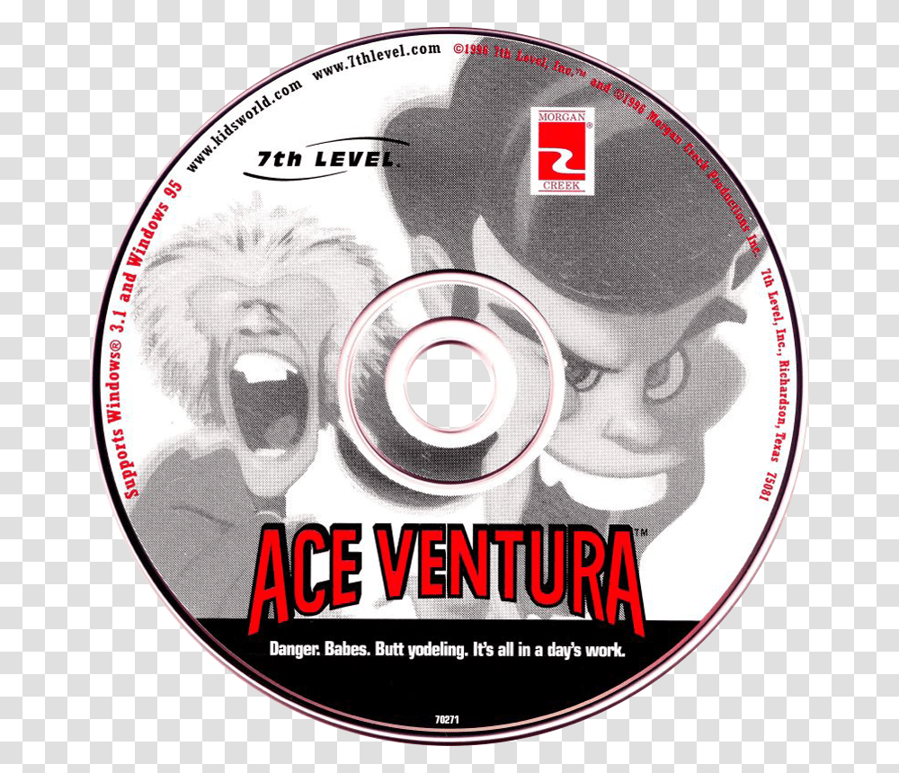 Ace Ventura, Disk, Dvd, Person, Human Transparent Png