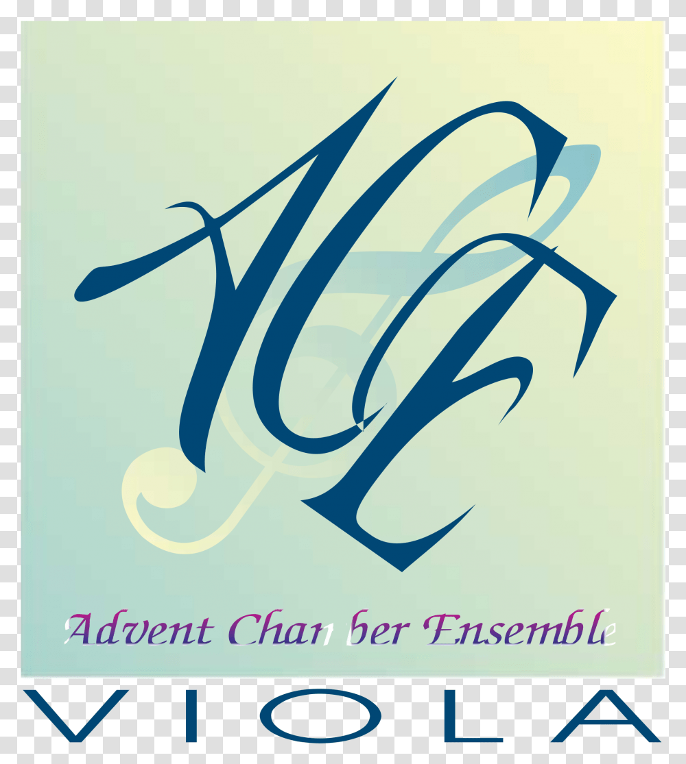 Ace Viola Logo Calligraphy, Advertisement, Handwriting, Poster Transparent Png