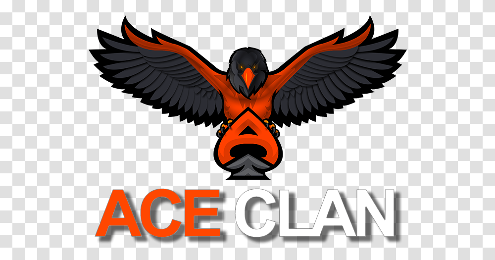Aceclan Ace Clan Logo R6, Bird, Animal, Symbol, Text Transparent Png
