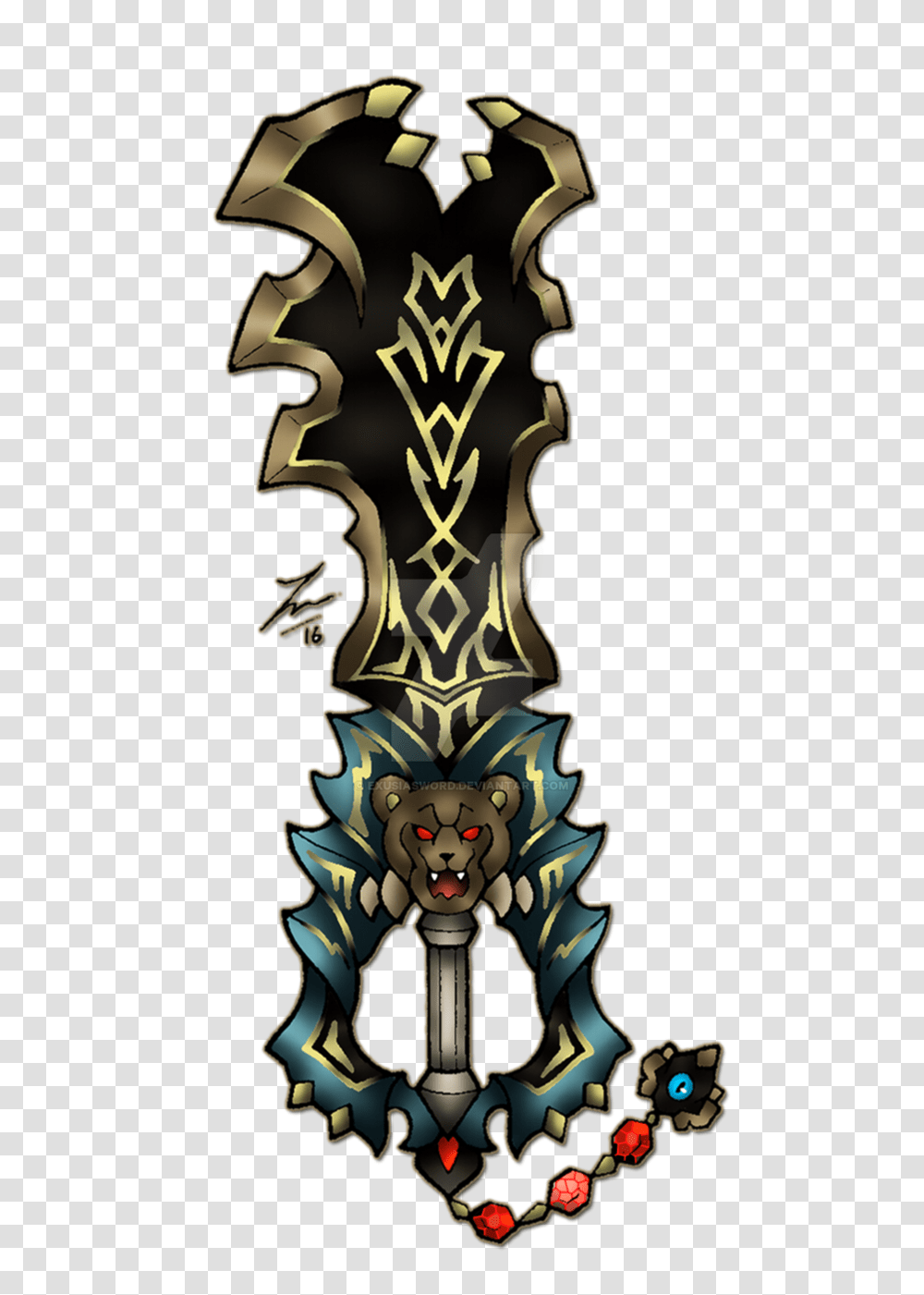 Aceds Keyblade, Trophy, Emblem Transparent Png