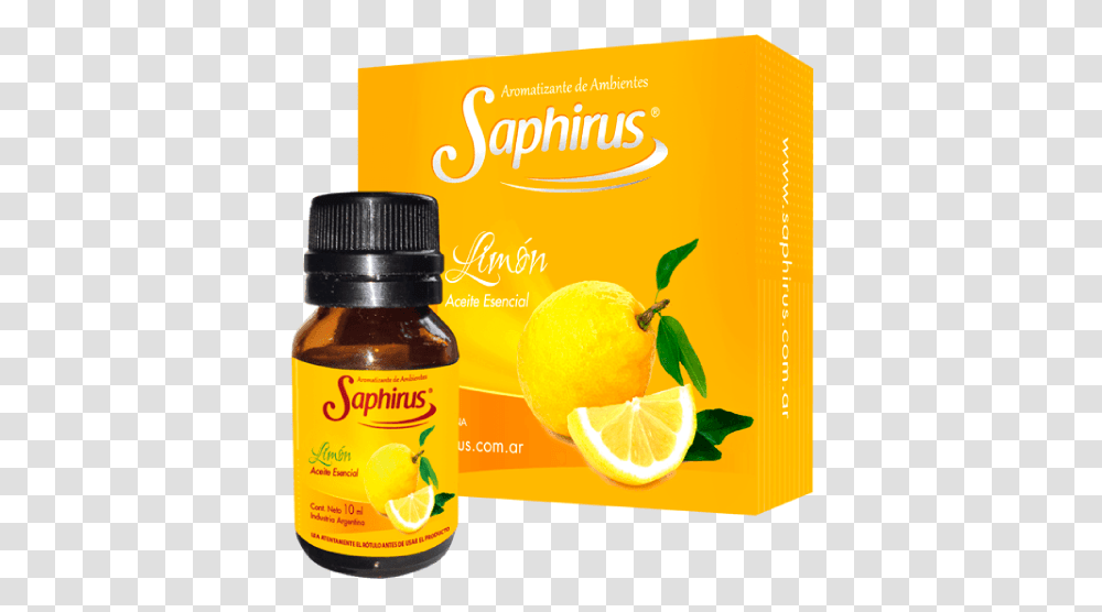 Aceite De Limon Saphirus, Plant, Food, Beverage, Drink Transparent Png