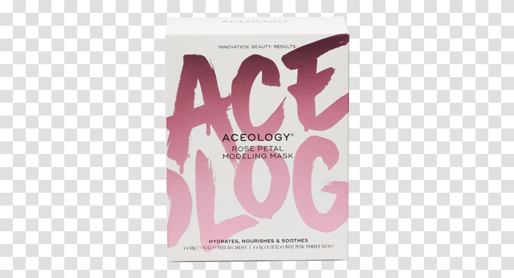 Aceology Rose Petal Modeling Mask 4 Pack Free Post Multimedia Software, Poster, Advertisement, Text, Alphabet Transparent Png