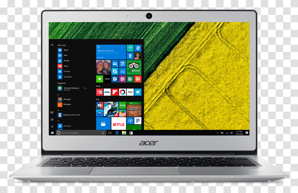 Acer Aspire Swift, Pc, Computer, Electronics, Laptop Transparent Png