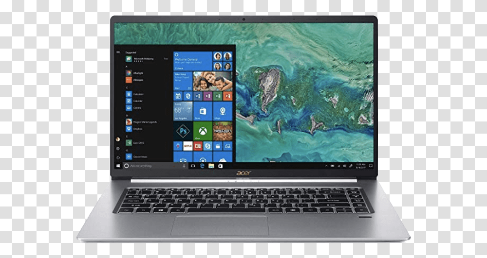 Acer Laptop 2019, Pc, Computer, Electronics, Computer Keyboard Transparent Png