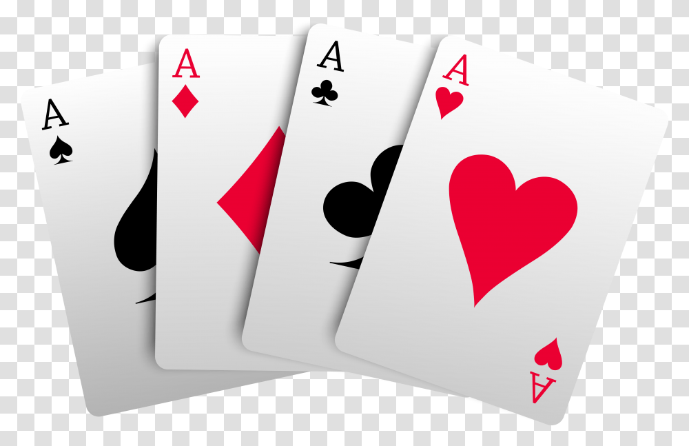 Aces Cards Clipart Clipart Deck Of Cards, Game, Gambling, First Aid Transparent Png