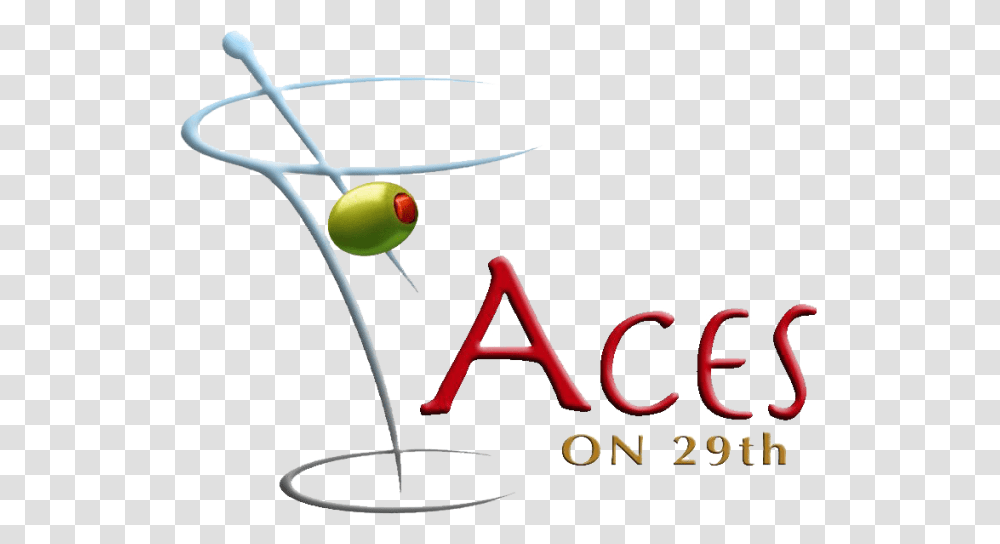 Aces On 29th Logo Aces On, Bow, Cocktail Transparent Png