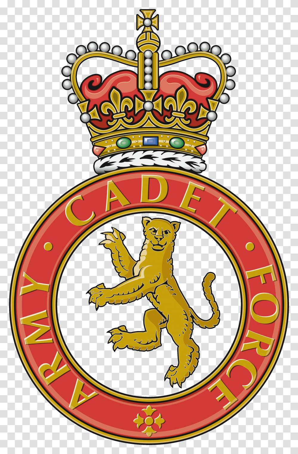 Acf Logo Army Cadet Force Logo, Symbol, Trademark, Badge, Emblem Transparent Png