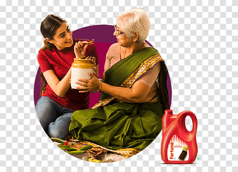 Achar Oil Fortune Oil, Person, Female, People Transparent Png