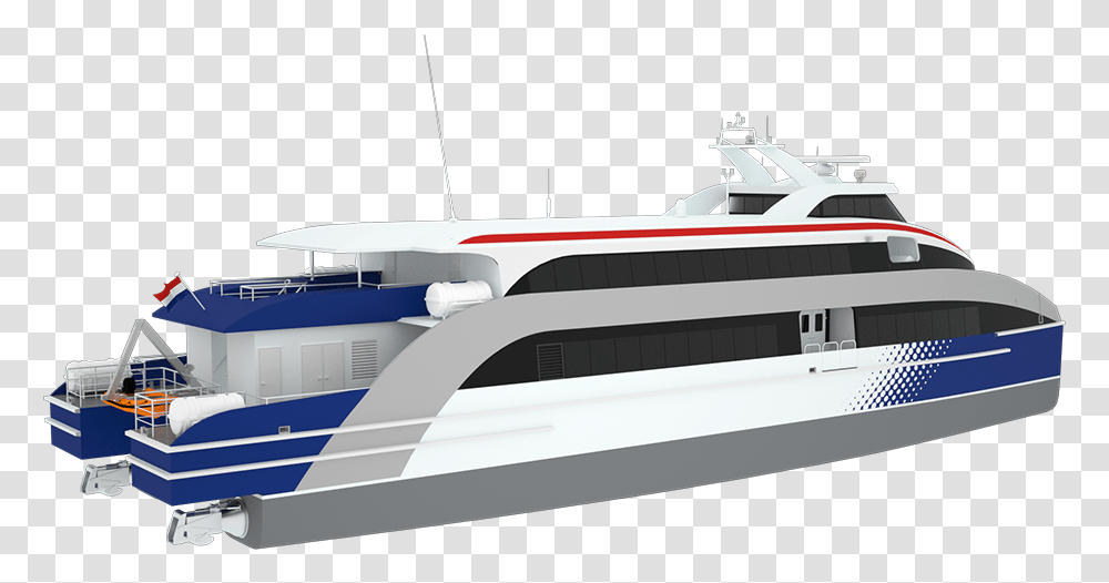 Achieved Through Low Fuel Consumption And Optimum Passenger Luxury Yacht, Boat, Vehicle, Transportation, Ferry Transparent Png