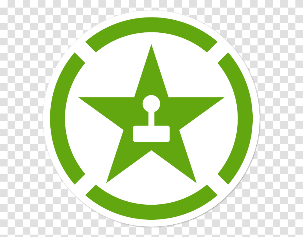 Achievement Hunter Circle Logo Vinyl Employee Engagement To Employee Experience, Symbol, Star Symbol Transparent Png