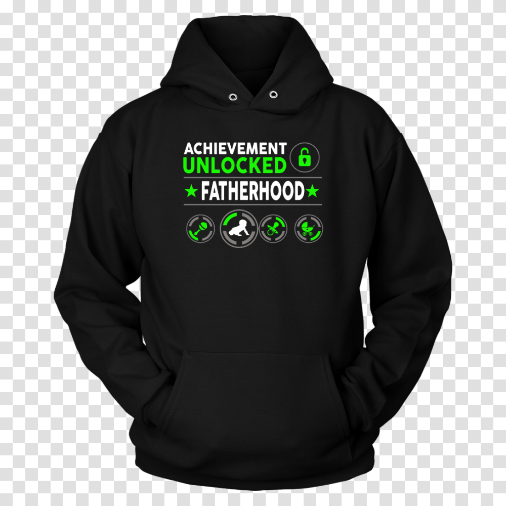 Achievement Unlocked Fatherhood Buzzloox, Apparel, Hoodie, Sweatshirt Transparent Png