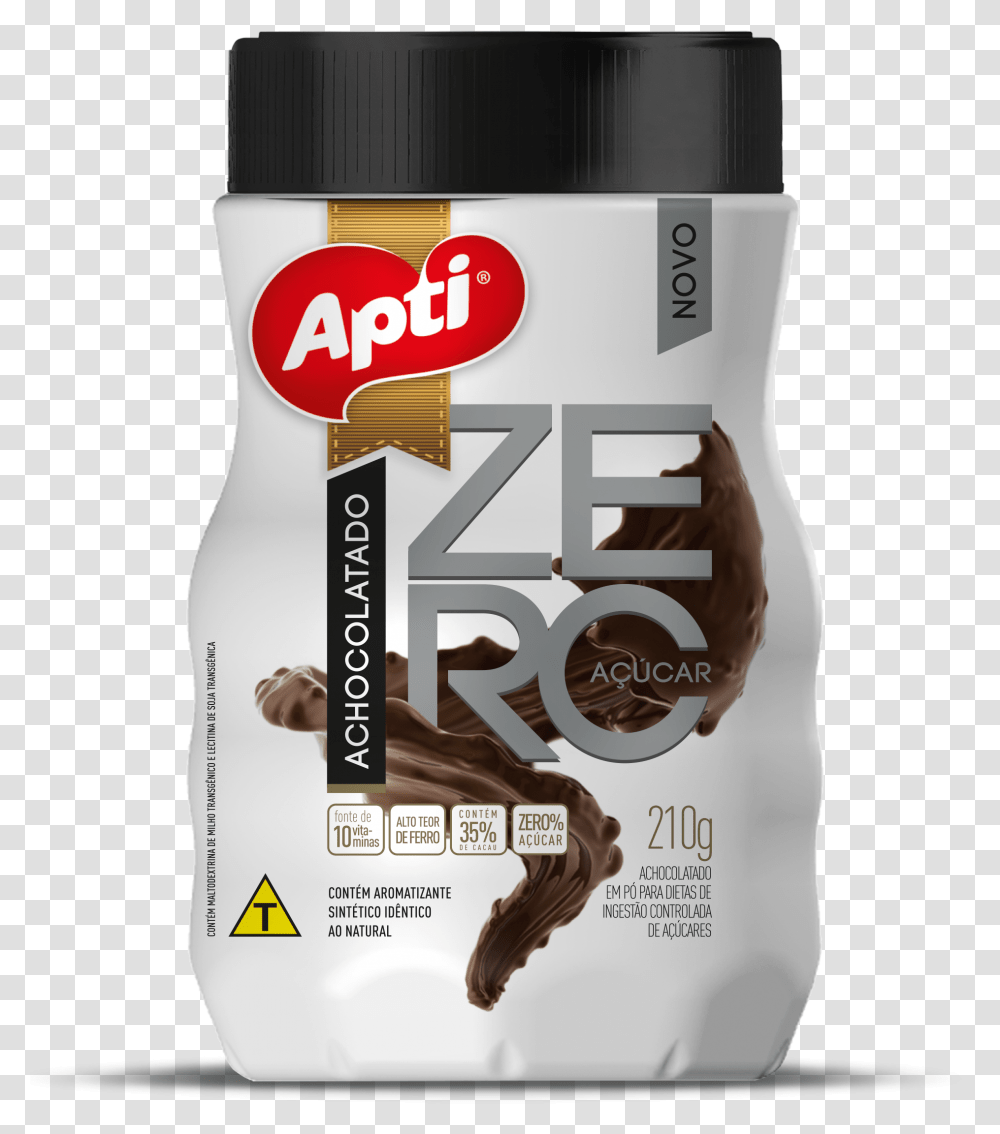 Achocolatado Apti Zero Acucar, Dessert, Food, Label Transparent Png