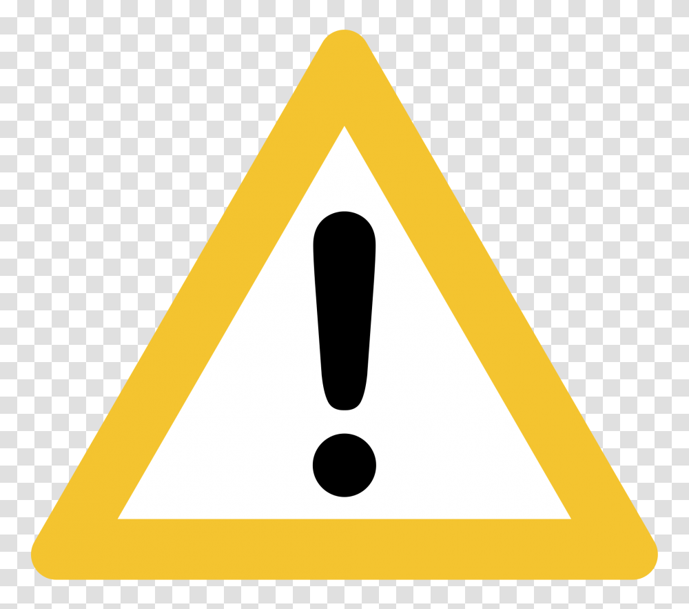 Achtung Yellow, Triangle, Sign, Road Sign Transparent Png