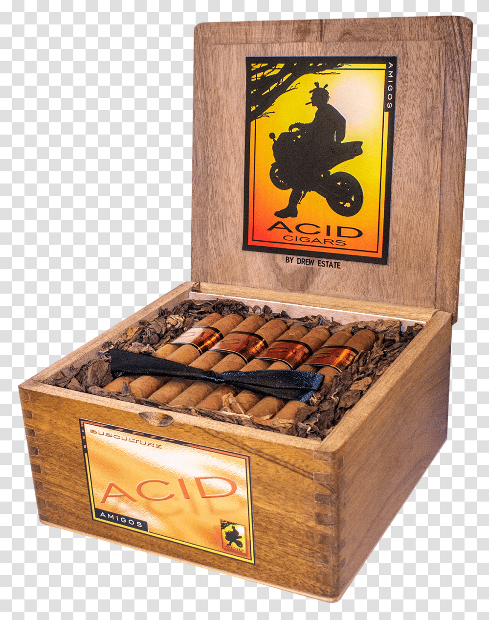 Acid Cigars, Box, Treasure, Person, Human Transparent Png