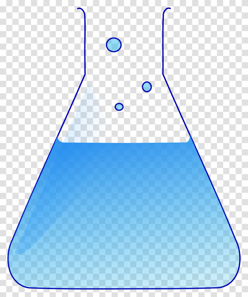 Acid In A Conical Flask, Triangle, Cone, Plywood Transparent Png