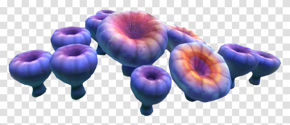 Acid Mushroom Flora Subnautica Flora, Sea Life, Animal, Invertebrate, Jellyfish Transparent Png