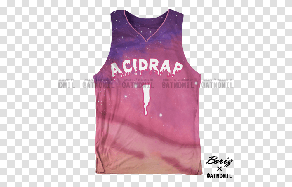 Acid Rap Basketball Jersey Vest, Apparel, Tank Top, Blouse Transparent Png