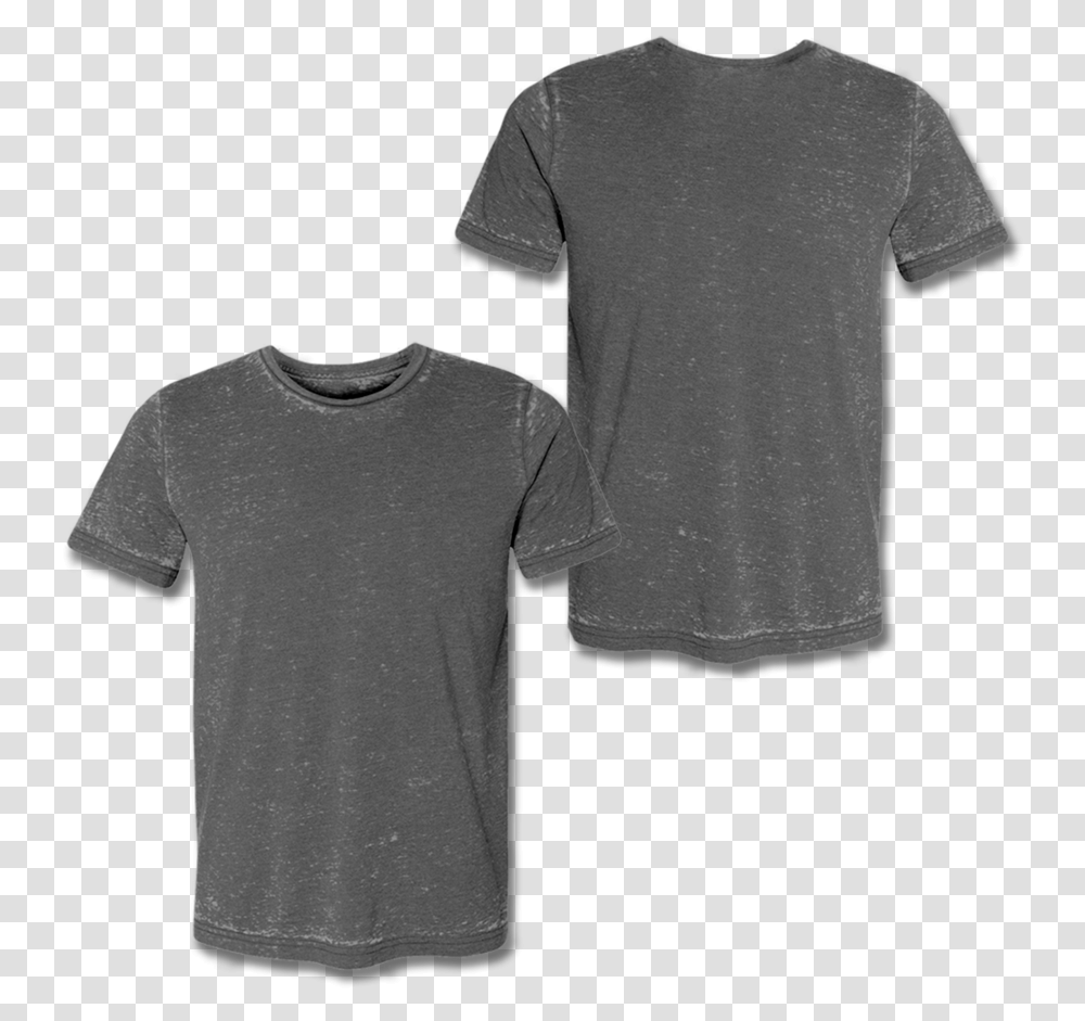 Acid Wash Shirt Gray, Clothing, Apparel, Sleeve, T-Shirt Transparent Png