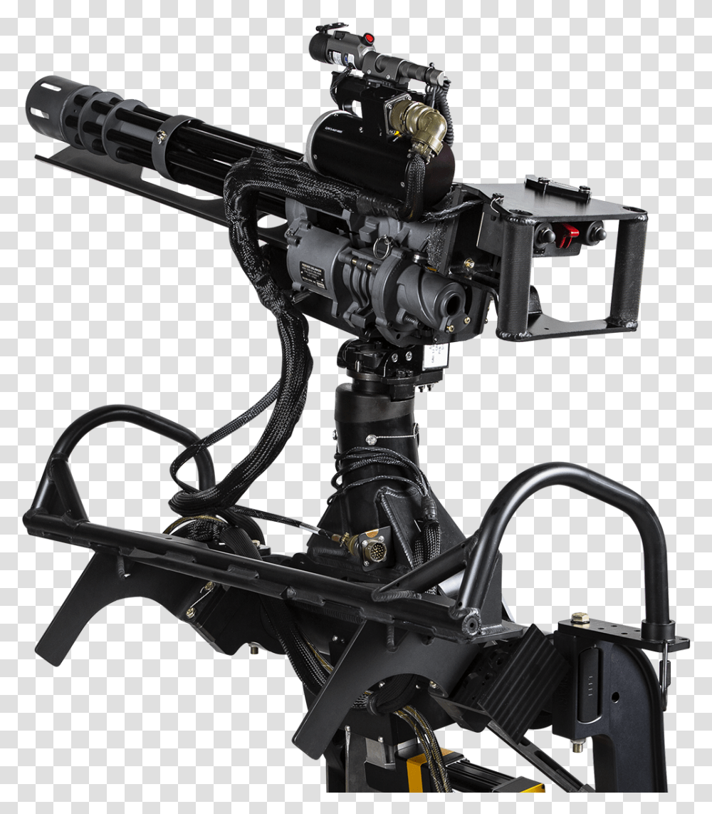 Acme Mcat Military Robot, Gun, Weapon, Weaponry, Camera Transparent Png