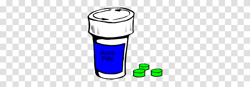 Acne Pills Clip Art, Medication, Jar, Cylinder Transparent Png