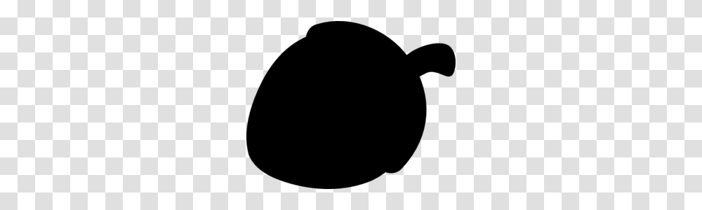 Acorn Silhouette Clip Art, Gray, World Of Warcraft Transparent Png