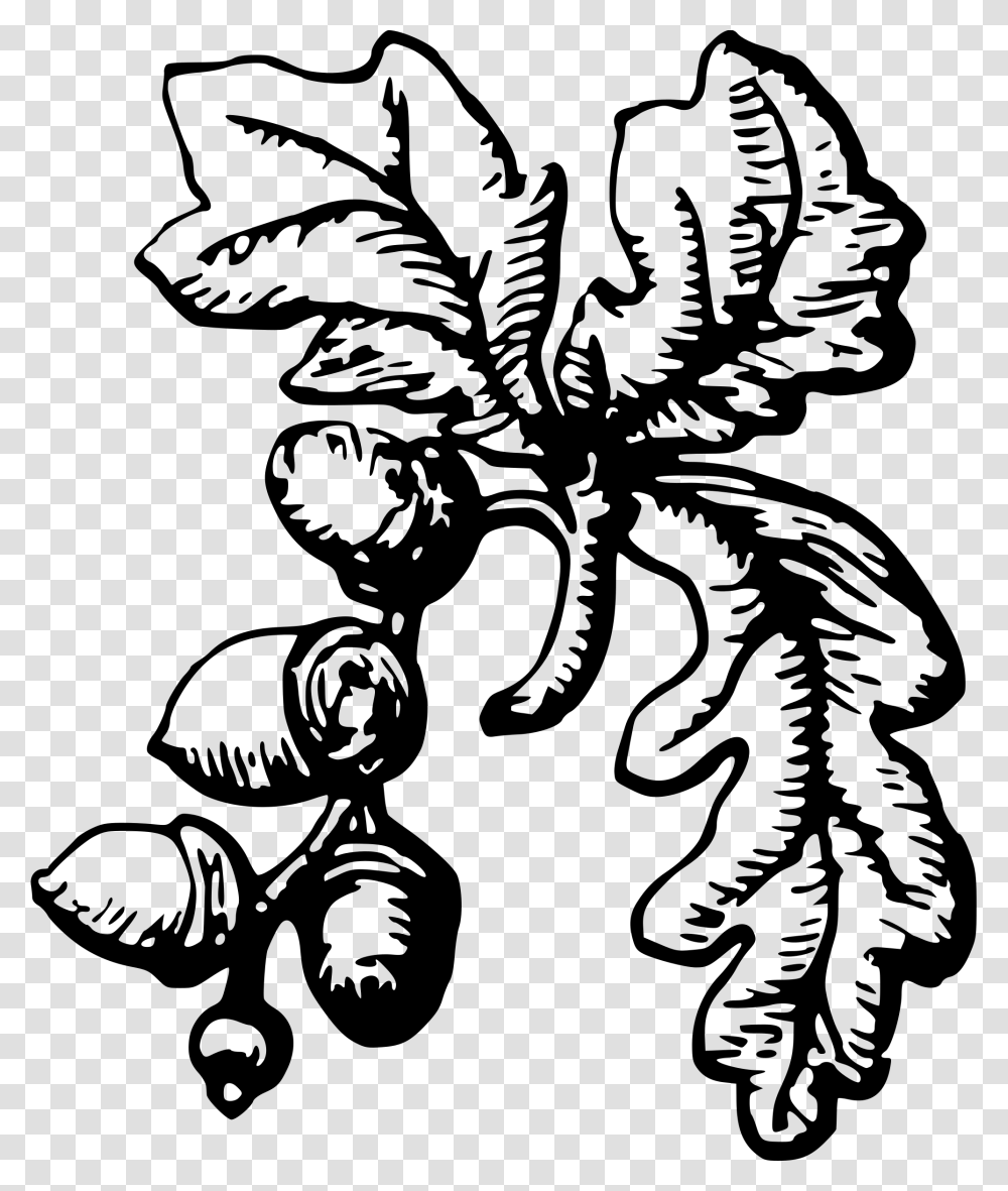 Acorns Clipart Black And White, Gray, World Of Warcraft Transparent Png