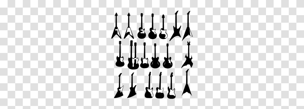 Acoustic Guitar Clip Art Borders, Silhouette, Poster, Advertisement Transparent Png