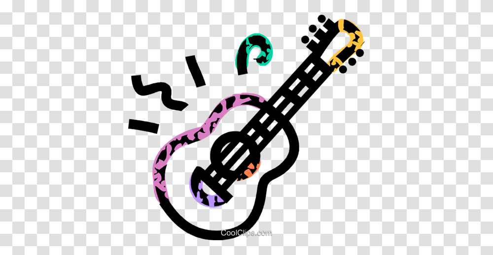 Acoustic Guitar Royalty Free Vector Clip Art Illustration, Musical Instrument, Brass Section, Horn, Trumpet Transparent Png