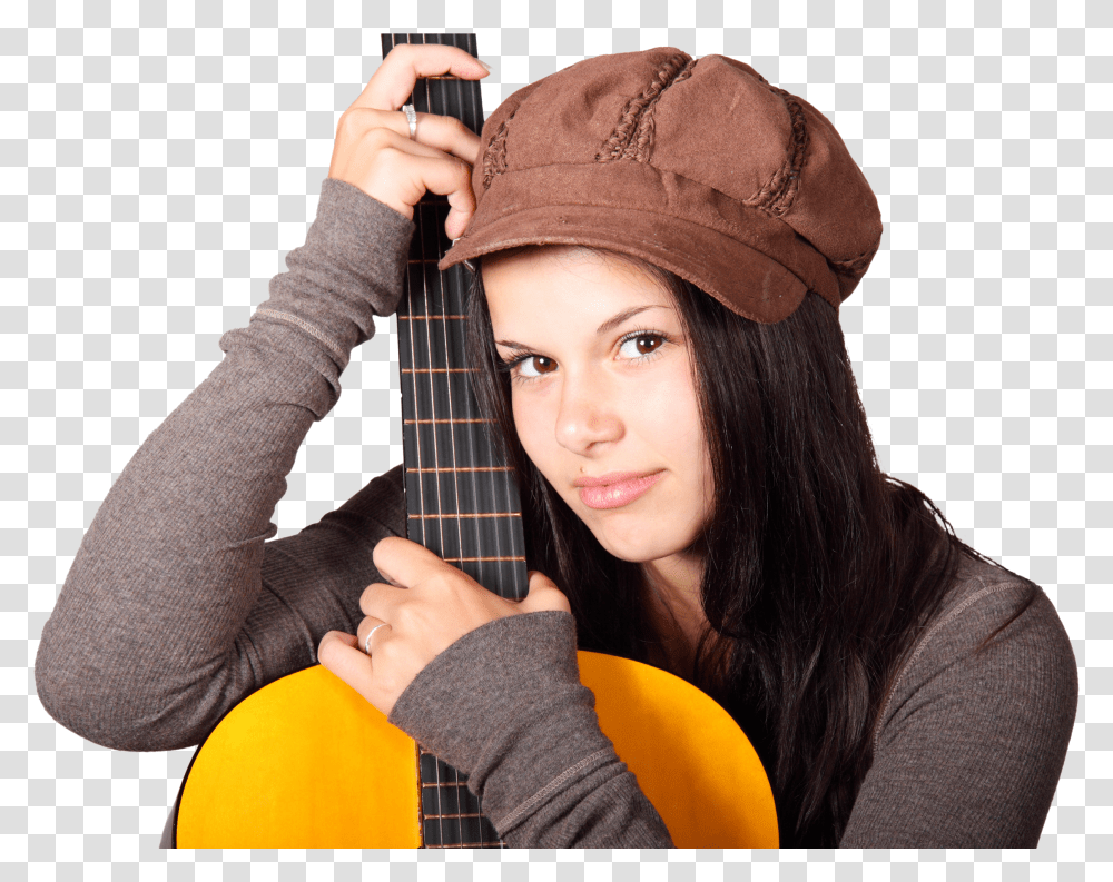 Acoustic Guitar With Girls Transparent Png