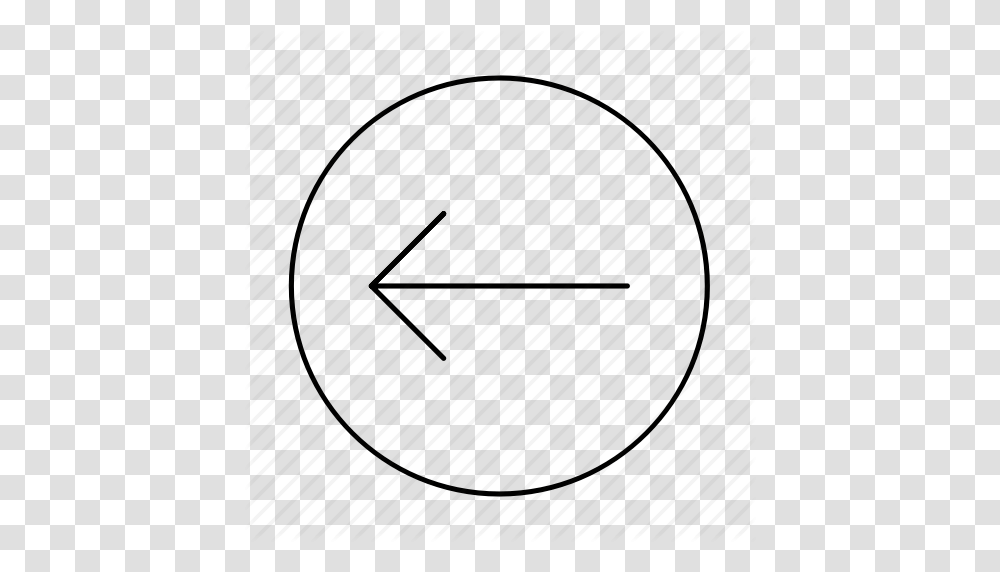 Across Arrow Left Circle Direction Left Previous Turn Left Icon, Pattern, Sphere, Plot Transparent Png