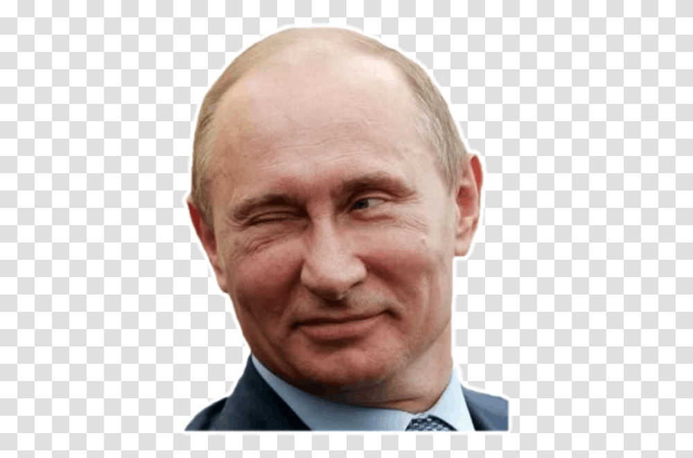 Act Like Putin Messages Sticker Putin Sticker, Head, Face, Person, Man Transparent Png