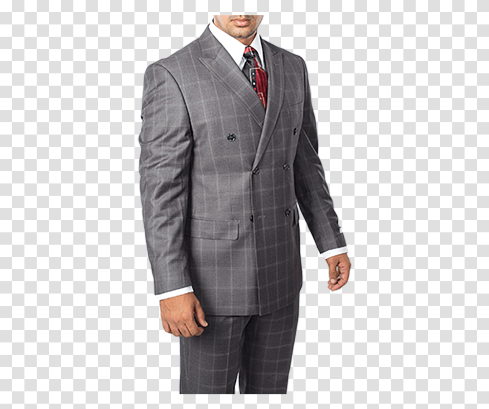 Actex Double Breasted Suit Classic Suits Double Breast, Apparel, Overcoat, Person Transparent Png