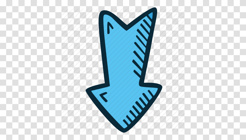 Action Arrow Call To Action Down Hand Drawn Motivation Icon, Arrowhead, Road Sign, Weapon Transparent Png