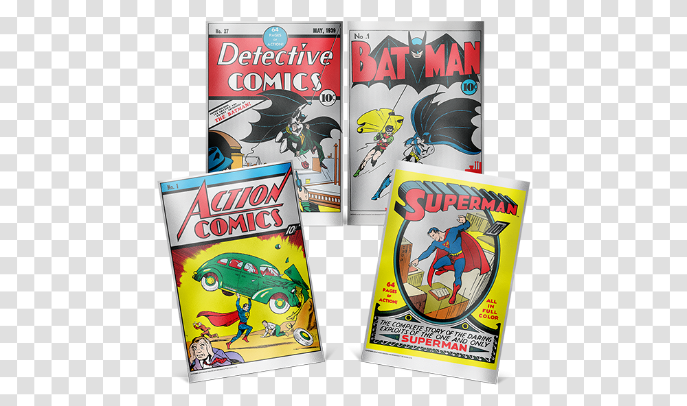 Action Comics, Advertisement, Poster, Flyer, Paper Transparent Png